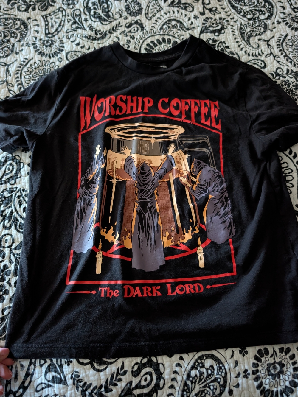 Worship Coffee 'The Dark Lord' Graphic Tee